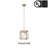 1 - Light Kitchen Lantern Square/Rectangle Pendant UL Certified-275312056