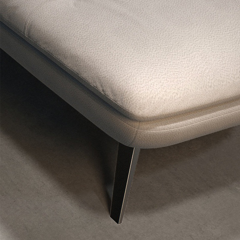 Chaise longue rembourrée légère Luxury Luxury, Accoudoir à gauche (vu de face)