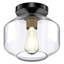 Plafonnier semi-encastré 1 lumière 8,85 po Alen-1526023765
