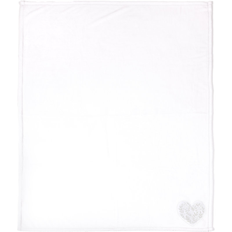 Light Gray Vines - 50" x 60" Royal Plush Blanket