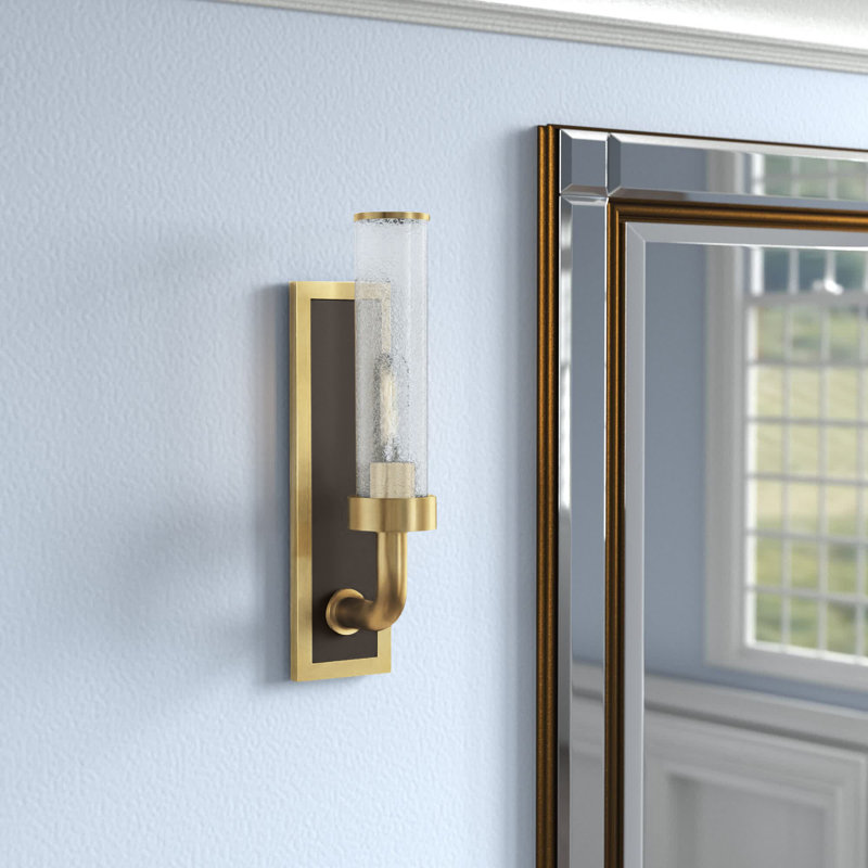 Applique murale 1 lumière Soriano, Laiton vieilli