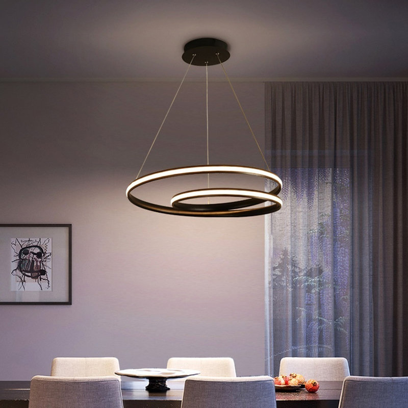 Daukas 1 - Light Unique/Statement LED Chandelier