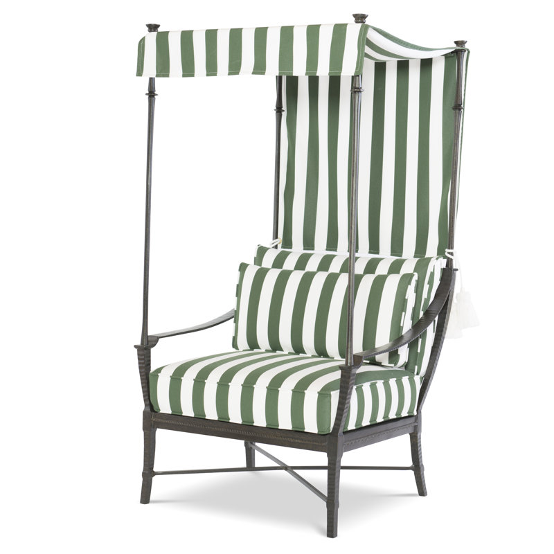 Andalusia Outdoor Lounge Chair - Canopy Only, Polyester Blend, Beige 71627L22