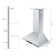 36" 900 CFM Convertible Wall Mount Range Hood with LED Lights & Hands-Free Control