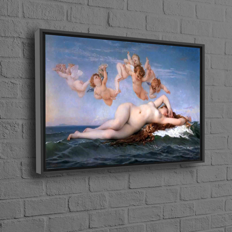 Print on Canvas, Black Floater Framed, 20 cm H x 30 cm W