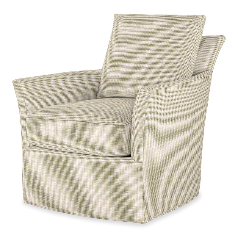 Trent Fabric Swivel Armchair, Perigold Rest Meadow