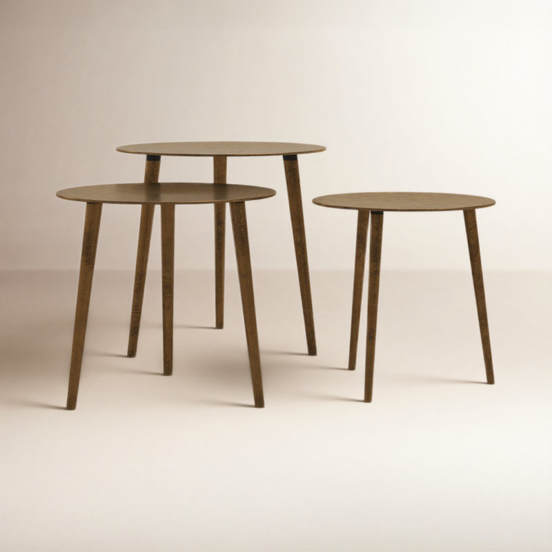 Tables gigognes 3 pièces Linda
