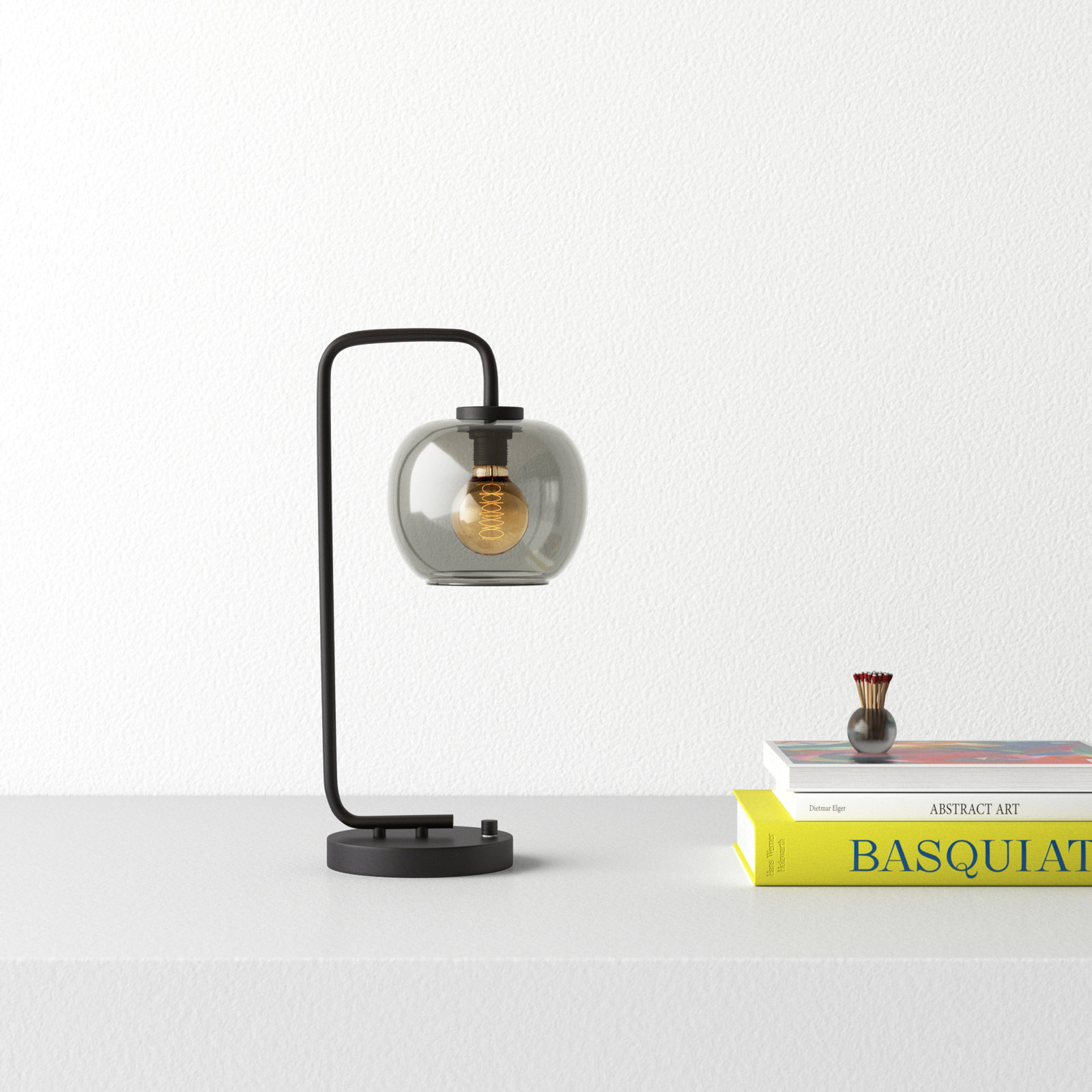 Glynda Metal Arched Lamp