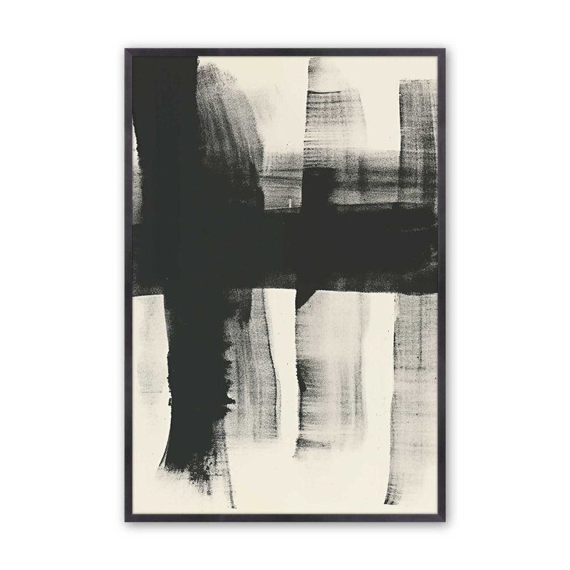 Charcoal Whisper II Print, Weathered Zinc Framed, 11.25" H x 9.25" W