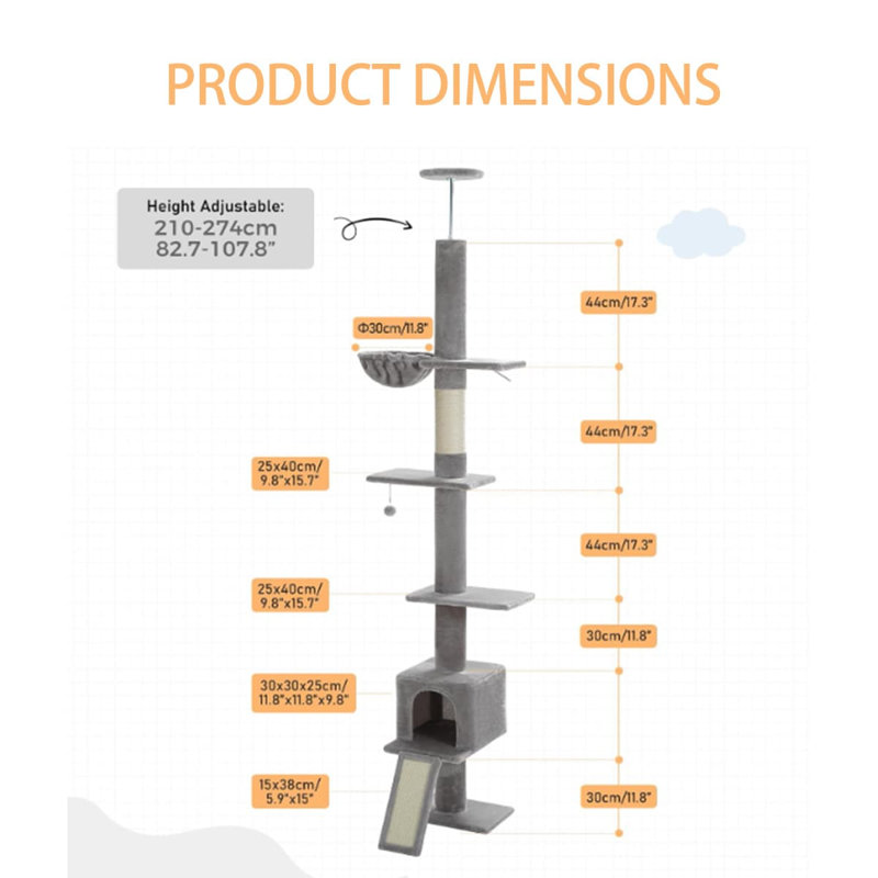 Erdda 97.6'' H Cat Tree