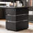 Exquisite Black 3-drawer Computer Desk 62.99in
