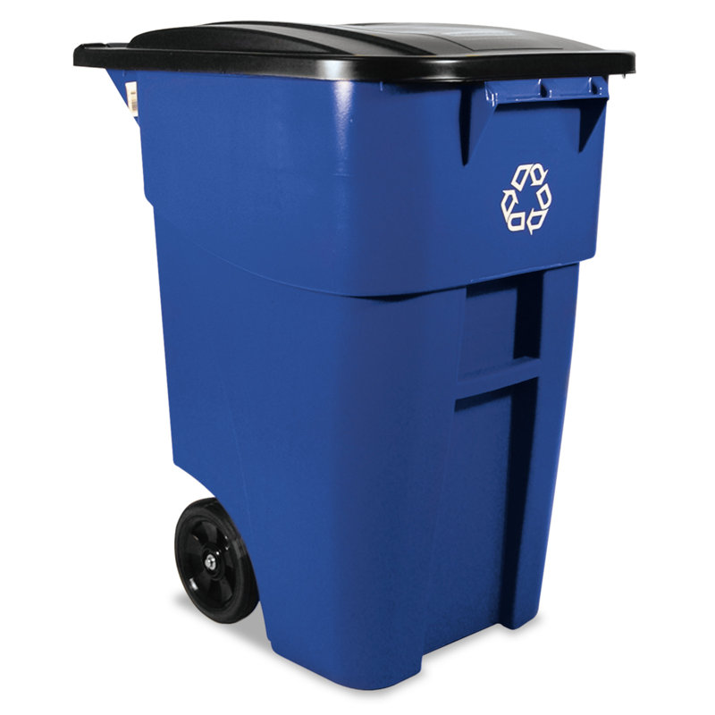 Poubelle de recyclage en force 50 gallons