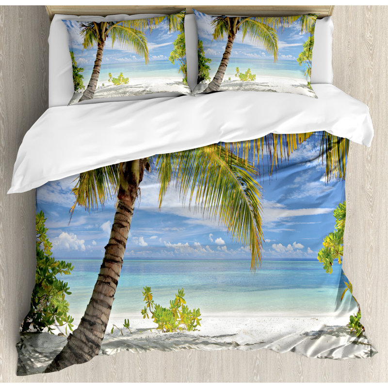 Scenery Modern & Contemporary Polyester Duvet Cover, Queen