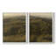 Impression encadrée Golden Fog I-Premium - prête à être accrochée - aucun clou requis - aucun clou requis-1043832564-1043832569