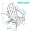 Chaise Adirondack pliante Selevae-1169648654