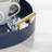 Navy Blue And Gold Round Tray, Modern Decorative Tray, Suitable For Both Storage And Display.
