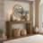 63" Hollow Leg Console Table | Modern Entryway Sofa Table for Living Room, Hallway & Foyer-271093517