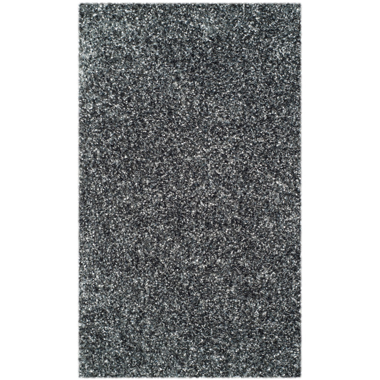 Delane Handmade Tufted Charcoal Area Rug