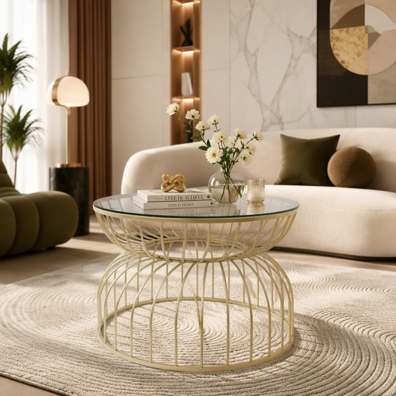 Table basse Golden
