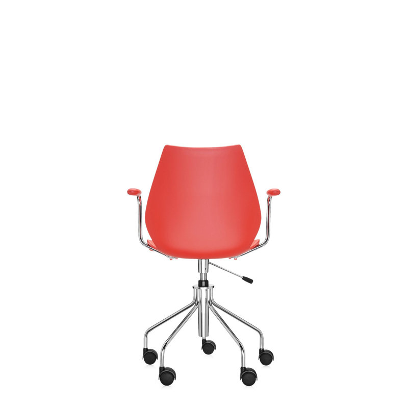 Maui Swivel Task Chair, Red