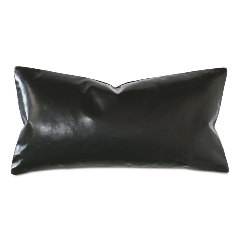 Tudor Lumbar Pillow Cover & Insert, Onyx