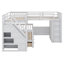 Lit superposé simple au-dessus de double avec tiroirs Janai Kids-353226899