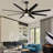 72 In Modern Integrated Led Lighting With Remote Control