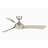 Wrap Custom Indoor/Outdoor Ceiling Fan DC Motor - Brushed Nickel-43413600