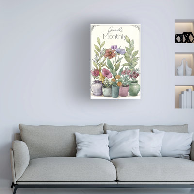 Art sur toile «Bachelor jardin»