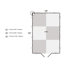 Overlap Pressure Treated 10 x 15 Apex Shed - No Window, Double Door-87255916