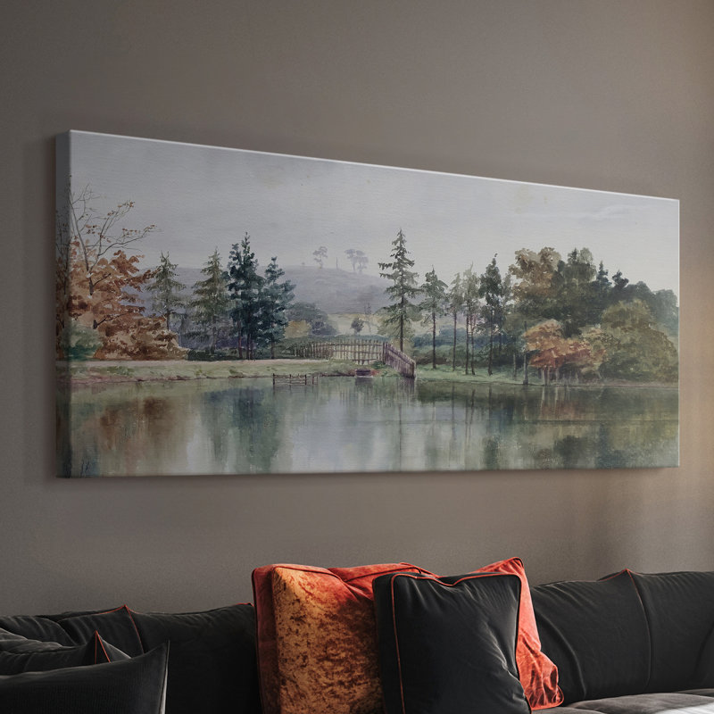 Série paysage - CCDXL III - Toile tendue avec châssis - Prêt à accrocher, H 20 po x l 50 po