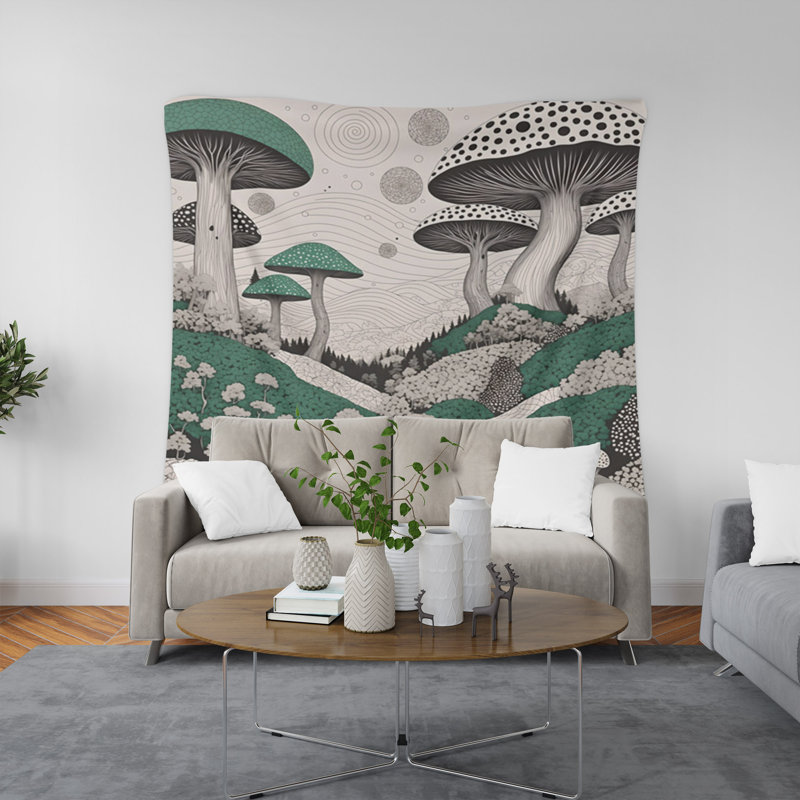 Tapisserie murale, H 88 po x l 104 po x P 1,2 po