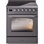 Cuisinière à induction ILVE Nostalgie II Series 30 po avec 4 éléments à induction (porte en verre)
