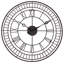 Horloge murale 20 po Diane