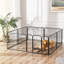 Joesph 60cm H Metal Exercise Pen With Door