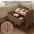 Dejesus 19" W 1-Drawer Nightstand With Charging Station-1524589728