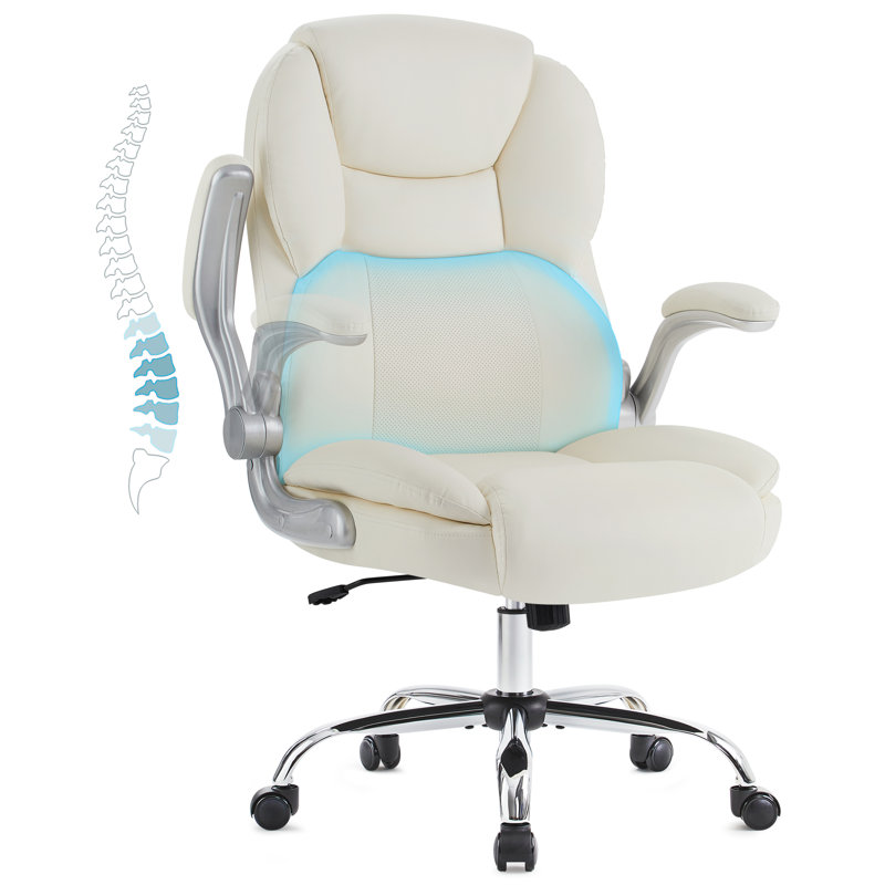 Yelena Office Chair, White