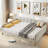 Upholstered Daybed With 4 Support Legs-797395389