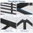 Upholstered Bed Frame with Charging Station and Storage Headboard-204282721-204282732
