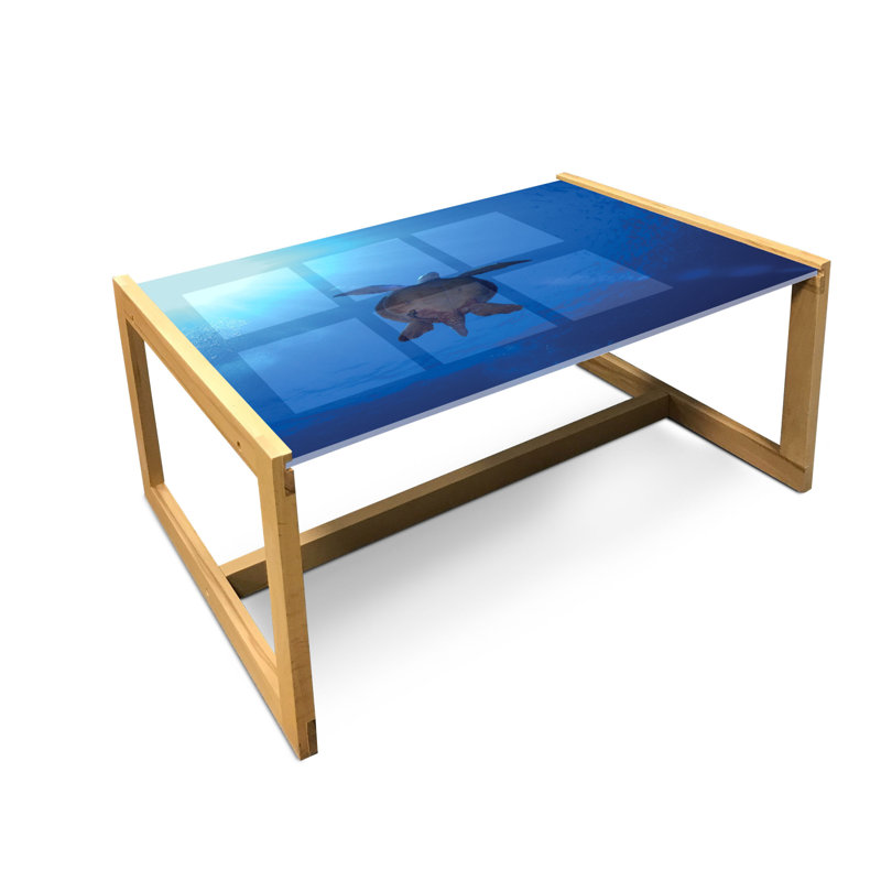 Ingileif Sled Coffee Table, 90cm H x 62cm W x 40cm D