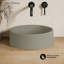 Lisse 14.5" Concrete Round Vessel Sink-112453217