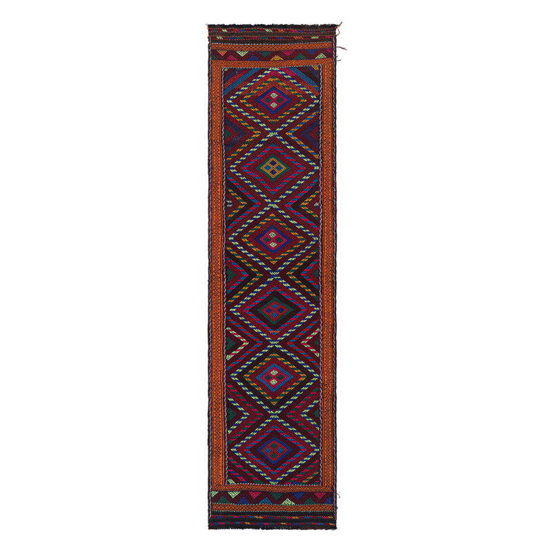 One-of-a-Kind 2'5"X10'1" No Wool Area Rug