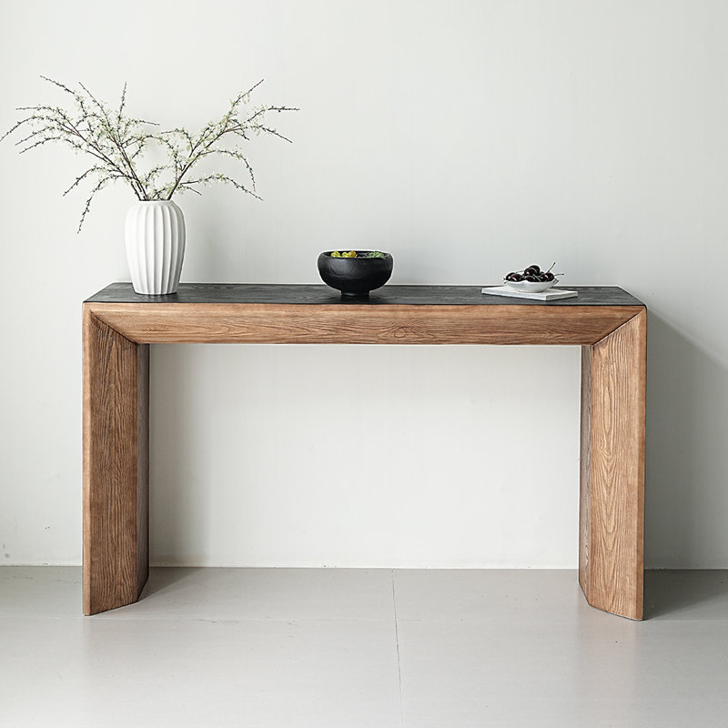 Console Wabi-sabi, 31.5" H x 63" W x 15.7" D