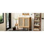 Meuble-lavabo naturel de 76 cm (30 po) - Grand espace, design élégant. Rehaussez votre décor. Portes de 76 cm (30 po) pour un style élégant et