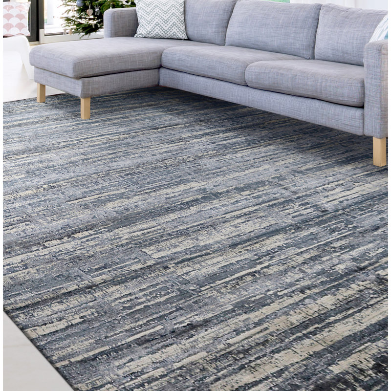 Abstract Area Rug, Rectangle 8' x 10'