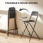 Ensemble de 2 tabourets pliables avec repose-pieds-1230872544