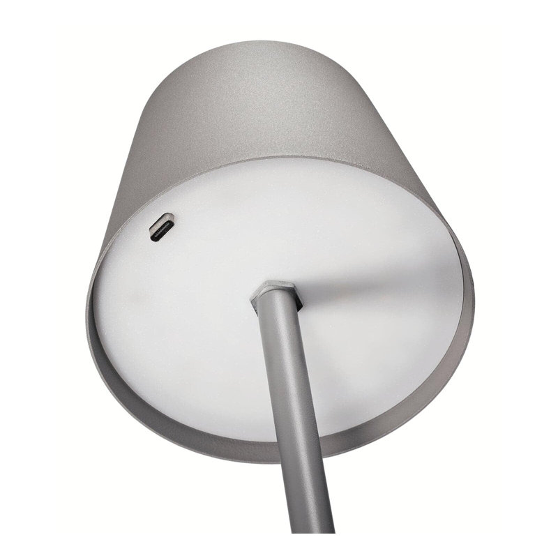 Lampe pour bouteille DEL 5,25 po Luce, Blanc / Blanc