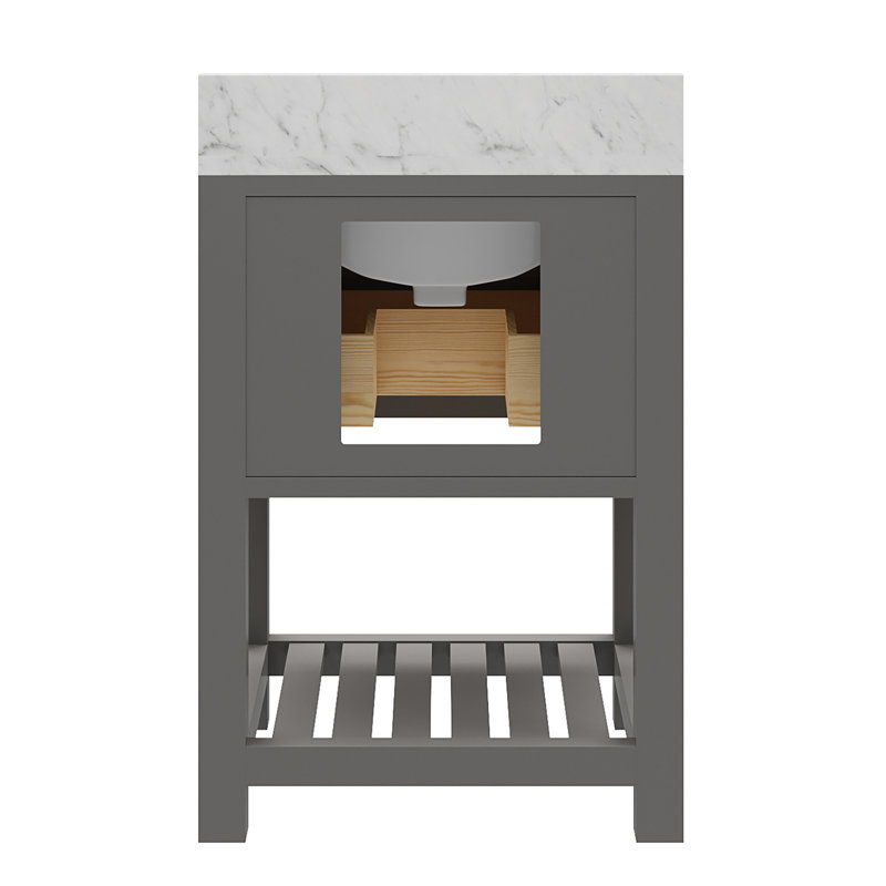Madalyn 24'' W Single Vanity, Gray
