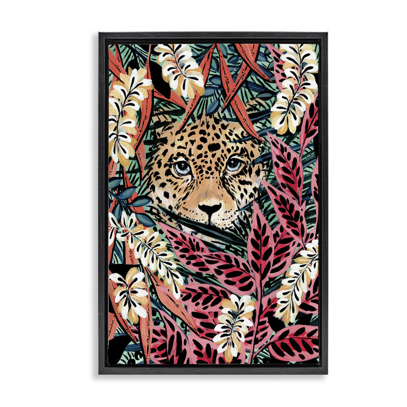Cadre flottant It's A Wild Life, H 25 po x l 17 po, Cadre flottant noir de jais