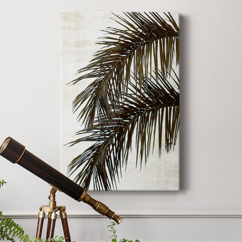 Palm II - reproduction sur toile tendue, H 36 po x l 24 po x P 1 po